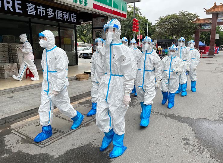 集团党员助力广州疫情封控区，筑牢抗疫“长城”